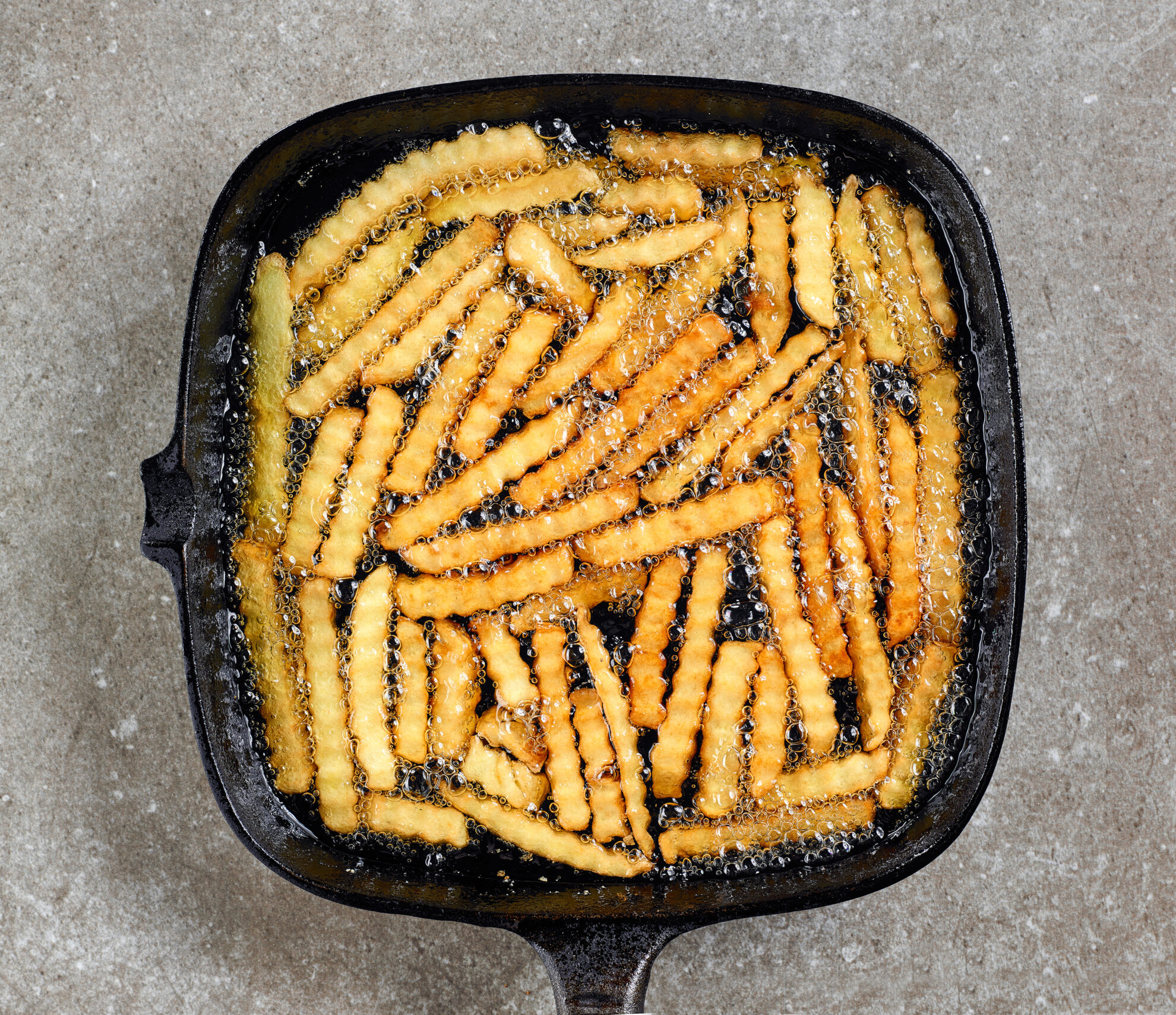 Frittieren Pfanne perfekte Pfanne für knusprige Speisen Pfannen